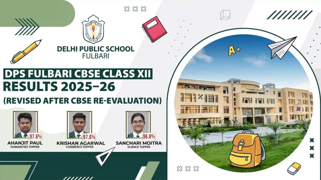 final revised CBSE Class XII Results 2025–26